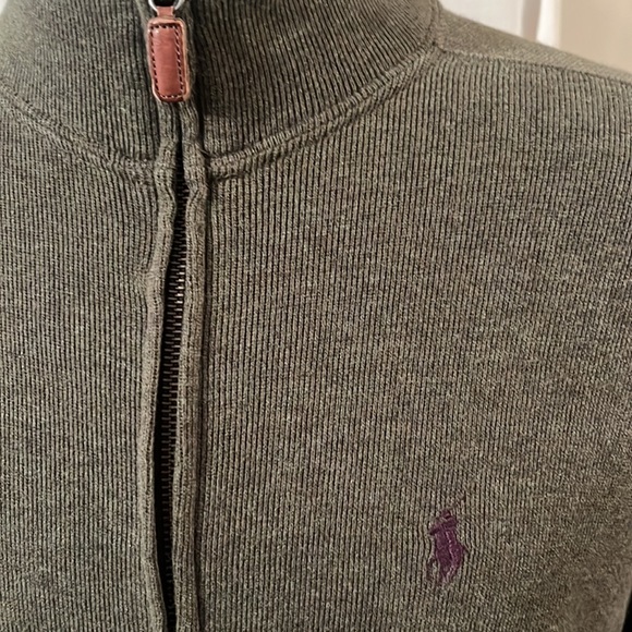 Polo Zip Up Sweater! - Picture 4 of 5